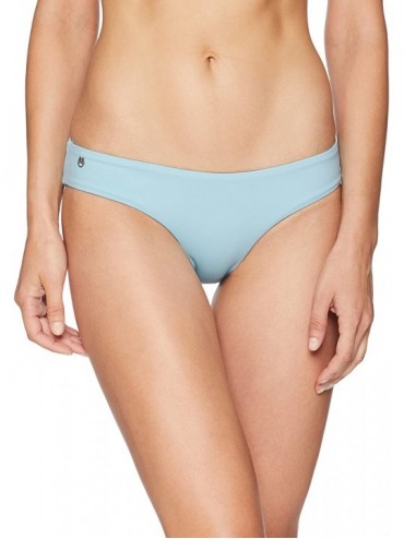 Bottoms Women's Sublime Reversible Cheeky Cut Bikini Bottom Swimsuit - Crystal Blue - CS18D0D3C3E $44.77