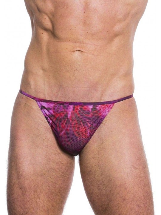 Briefs Amalfi Purple Tan Through Swim Tanga - CO1953QQXA4 $25.64