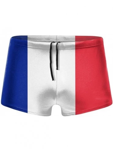 Briefs Men's Swimwear Briefs Swim Trunk Honduras Flag Bikini Boxer Swimsuit - France Flag 9 - C319CD4S9GE $45.79