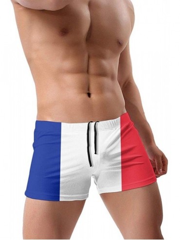 Briefs Men's Swimwear Briefs Swim Trunk Honduras Flag Bikini Boxer Swimsuit - France Flag 9 - C319CD4S9GE $29.08