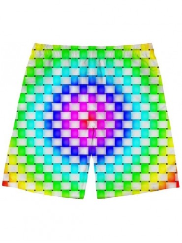 Trunks Men's Swim Trunks Quick Dry Bathing Suits Sur Beach Holiday Party Board Shorts with Mesh Lining - Color 6 - CB194UI0WH...