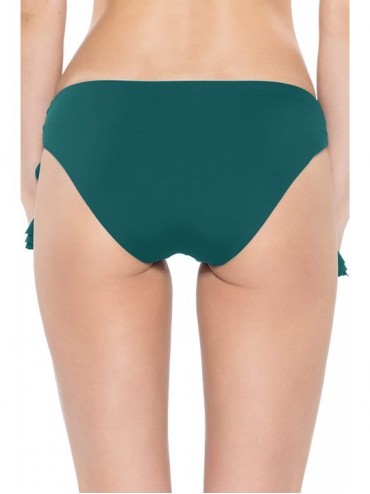 Bottoms Women's Socialite Loop Tie Side Hipster Bikini Bottom - Fern - CE18HI926LA $29.40