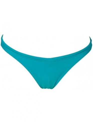 Tankinis Women's Rule Breaker Free Brief MaxLife Bikini Bottom - Persian Green - CE18CKLGWC9 $41.78
