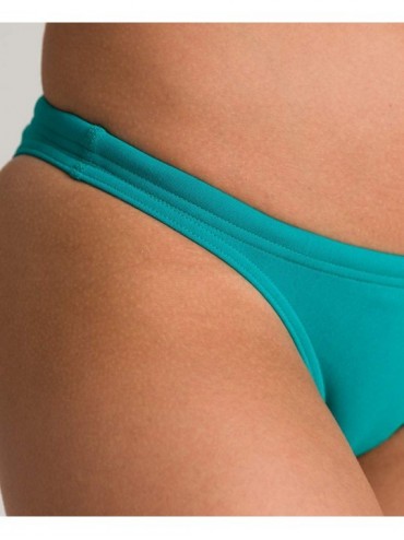 Tankinis Women's Rule Breaker Free Brief MaxLife Bikini Bottom - Persian Green - CE18CKLGWC9 $17.27