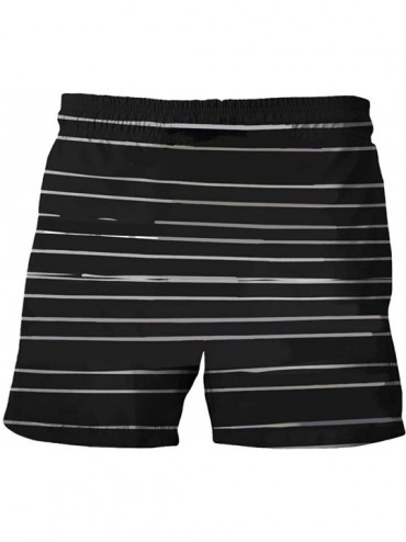 Board Shorts Summer Swim Trunks Men's 2020 Funny Fashion Turkey Pattern Beach Shorts Pants - Dark Gray_6 - CI19DHO7U6E $16.56