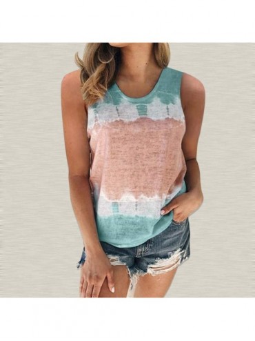Cover-Ups Women Tops Sleeveless Pineapple Print Graphic Funny Cute Teens Casual Summer Shirts Vest Crop Tank Tops for Women -...