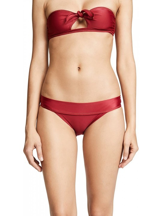 Tankinis Swimwear Women's Full Band Bikini Bottoms - Divino - C818GWYRMT3 $20.38