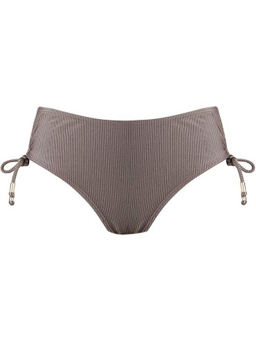 Tankinis Coco Beach Adjustable Side Tie Bikini Bottom - Stardust - CX18AIH7D69 $13.47