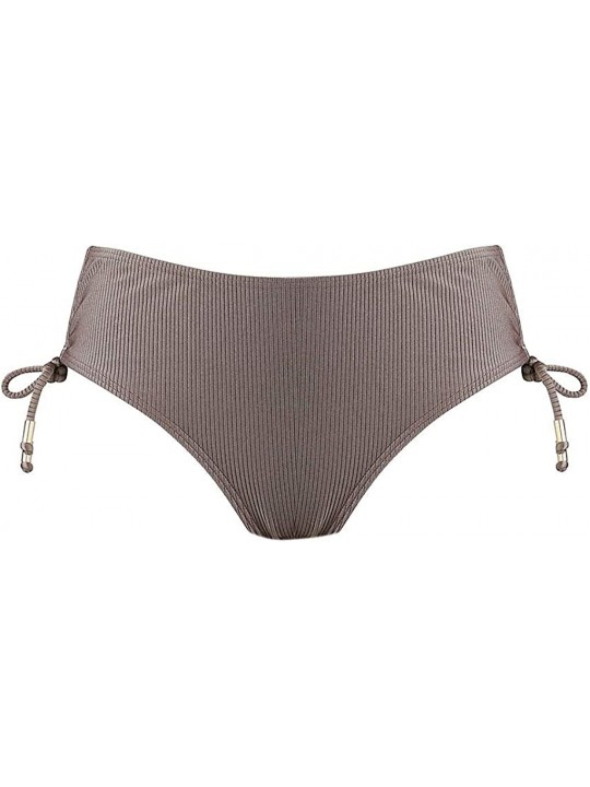 Tankinis Coco Beach Adjustable Side Tie Bikini Bottom - Stardust - CX18AIH7D69 $13.47