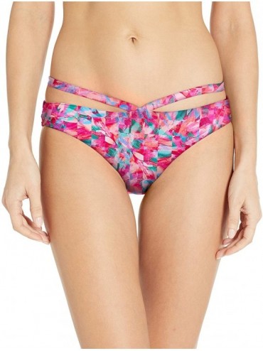 Bottoms Women's Stella Strappy Hipster Bikini Bottom Swimsuit - Kaleidoscope - CI18GWMIC4S $38.17