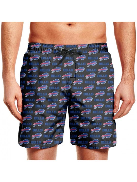 Board Shorts Mens Print Swim Trunks Breathable Shorts Board Shorts - White-478 - C0196TYWAWO $32.56