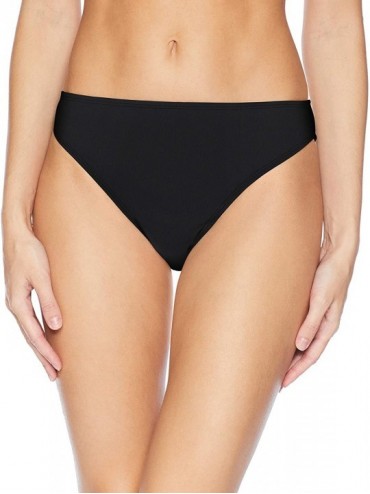 Tankinis Women's Swim Bottom Shirred and Moderated - Black - CP18DQRQUIG $28.33