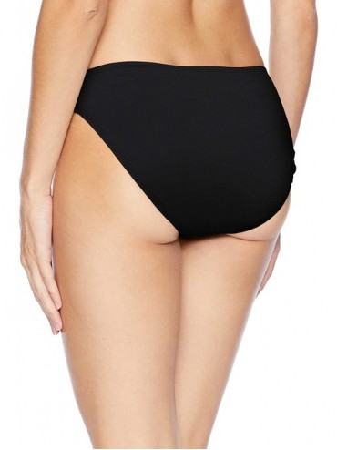 Tankinis Women's Swim Bottom Shirred and Moderated - Black - CP18DQRQUIG $12.88