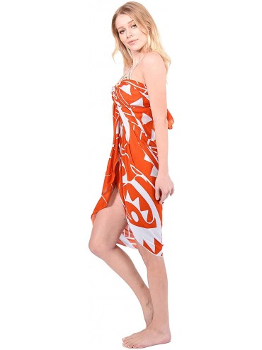 Cover-Ups Swimsuit Cover ups for Women Beach Cover up Sarong Swimsuit Cover-up Many Colors to Choose with Bamboo Bangles - Or...
