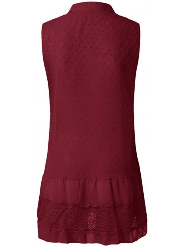 Cover-Ups Women Tunic Tops Dress Lady Outfit Evening Party Mini Dress - 01-wine Red - C0190EHSEX7 $22.71