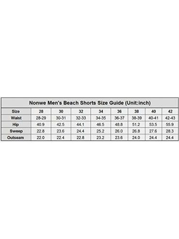 Board Shorts Men's Quick Dry Wave Pattern with Mesh Lining Board Shorts - White& Blue-123 - CH12IW669GT $19.96