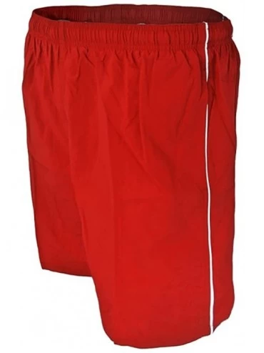 Racing Solid Classic Trunk - Red - C412O0VVZPW $38.54