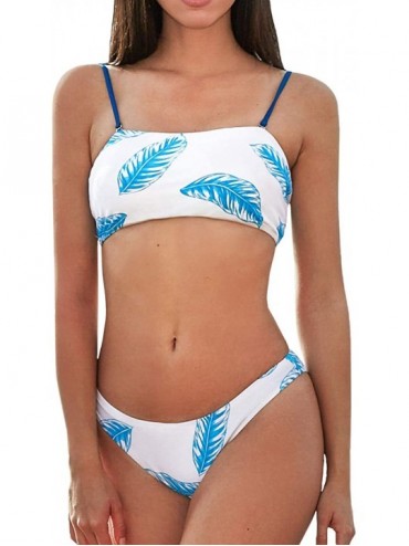 Sets Women's Floral Bikini Swimsuit Adjustable Shoulder Straps Reversible Sets - CH194MGG92L $52.64