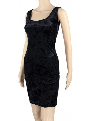 Cover-Ups Women's Sleeveless Summer Dress Halter Neck Tunic Party Dress Casual Loose Mini Short Beach Dresses - Z-2-black - C...
