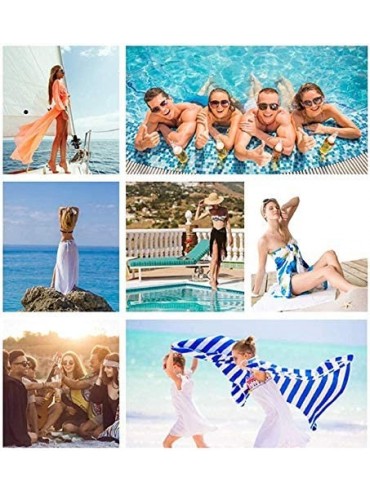 Cover-Ups Women's Swimwear Cover Ups Chiffon Beach Swimsuit Bikini Sarong Long Pareo Spa Wrap Skirts Scarf Shawls for Women G...