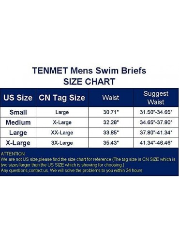Briefs Men's Swim Boxer Briefs Swim Shorts Printed Quick Dry Swimsuit - Grid - CZ18NE8RAZN $21.26