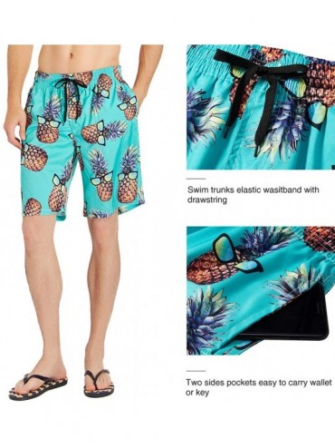 Board Shorts Mens Summer Swim Trunks Cool Quick Dry Beach Board Shorts Bathing Suit Hot Pants - Moana and Her Partners Are at...