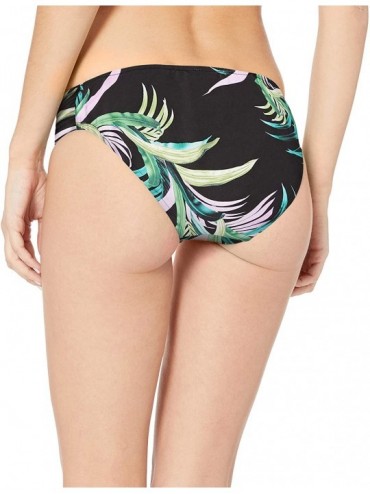Bottoms Women's Ruched Side Retro Medium Coverage Bikini Bottom Swimsuit - Lars Palmas Peach - CI18GRCNXRD $34.49
