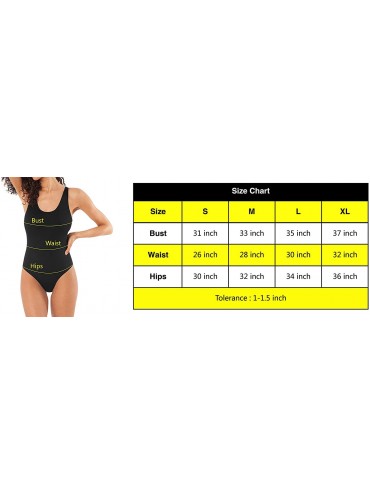 One-Pieces One Piece Swimsuit for Women High Cut Low Back Sexy Bathing Suit Bikini S-XL - Leopard Swimsuit 6 - C5190RGQWK0 $2...