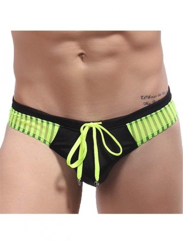 Briefs Underwear Trunks Swimsuit Thong Strings Brazilian Bikini Bathing Suit Shorts - 1014-dk-1 - CS18R5HWGSX $42.36