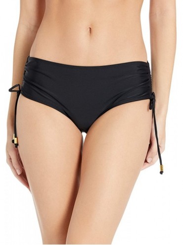 Bottoms Women's Swim Bikini Bottom - Black - CG18O9MNXL4 $27.26