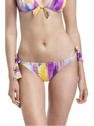 Tankinis Women's Mid-Rise Side-Ties Bikini Bottom - Multi - CU18TQG2W8U $27.29