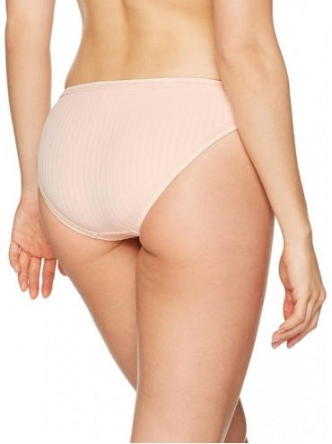 Bottoms Women's Inka Rib Hipster Bikini Bottom Swimsuit - Inka Rib Rose Pink - C6185QTWTYG $38.82