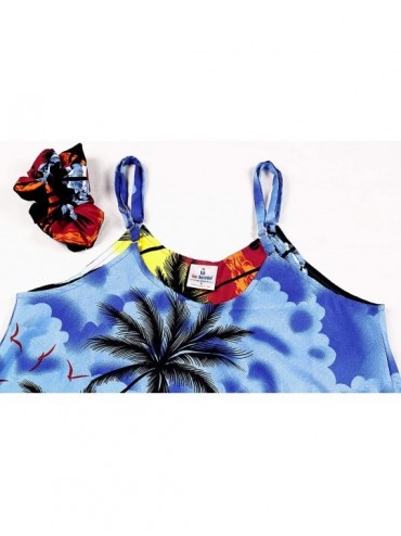 Cover-Ups Men's Night Club Party Dress Short Sleeve Hawaiian Shirt - Royal Blue_z15 - CI193GHL3NO $18.09