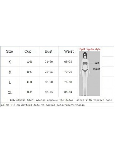 Sets Womens Swimsuits Push up Strappy High Cut High Waisted Cheeky Bathing Suit Swimwear - Sky Blue - CA18W7A922Z $15.55