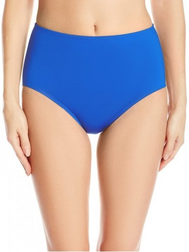 Tankinis Women's Solid Comfort Core Bikini Bottom - Night Ocean - CH182WNA57I $47.81