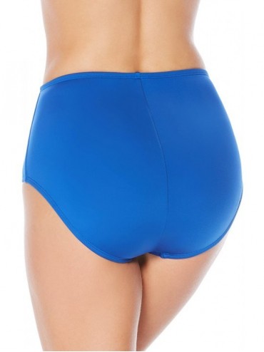 Tankinis Women's Solid Comfort Core Bikini Bottom - Night Ocean - CH182WNA57I $23.59
