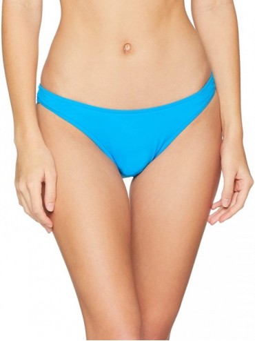 Bottoms Women's Active High Cut Pant Bikini Bottom Swimsuit - Active Electric Blue - CN18IQCNIM7 $74.95