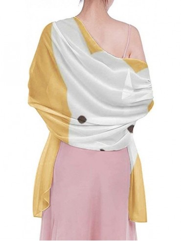 Cover-Ups Women Girl Beach Bikini Cover Up Chiffon Sarong Fashion Scarf Shawl Wrap - Llama Heart - C0190HIM6IC $18.95