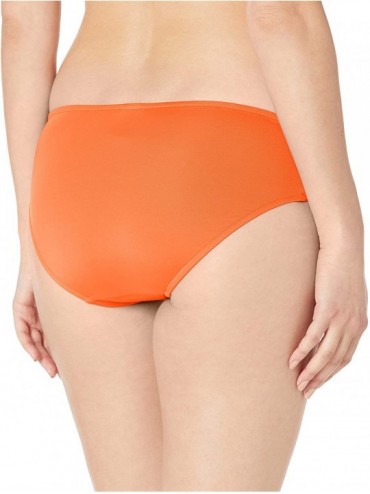 Tankinis Women's Multi Strap Hipster Bikini Bottom Swimsuit - Active Cantaloupe - CW18T0227HH $31.68