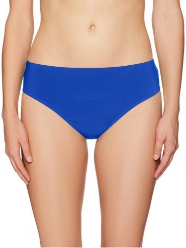 Tankinis Women's Seamless Basic Swimsuit Bottom - Tutti Frutti Sapphire - CL180WEDYN6 $51.54