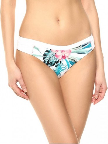 Bottoms Women's Mirage Essentials Cheeky Pant Bikini Bottom - White - CK18EYE22RK $29.43