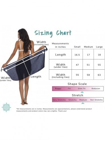 Cover-Ups Womens Bathing Suit Cover Up Sarong Pareo Beach Skirt Short Sarong Wrap - Orange - CB189SSSL6E $16.33