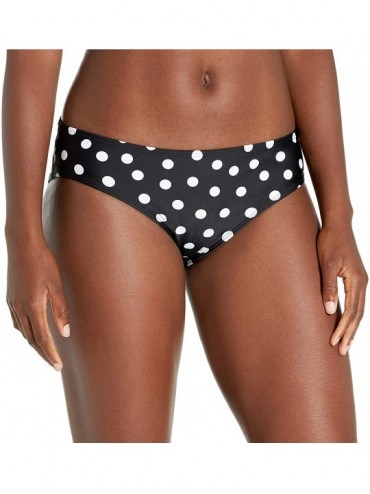 Bottoms Women's Ruched Back Swim Bikini Bottom - Darling Dot - CK12NSSG5OA $25.03
