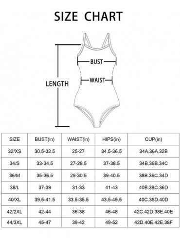 Racing Women's Athletic Training Adjustable Strap One Piece Swimsuit Swimwear Bathing Suit - Blue/White - CM18ZD039GO $33.94