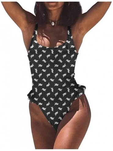 Bottoms Sexy Adjustable Bikini Raven- Canadian Tribal Culture Great for Trip to Hawaii - Multi 11-one-piece Swimsuit - CN19E7...