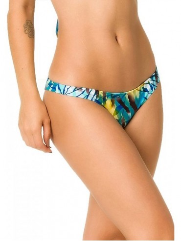 Bottoms Coqueta Sweet Heart Brazilian Bikini Bottom Hipster Swimsuit BLUERAY - Reef - C2188L65OU6 $18.13