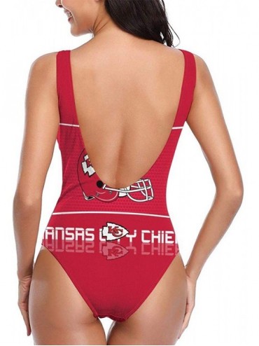 Racing Women's Sport Backless One Piece Swimsuit Green Bay Pac-KERS Training Swimsuit Swimwear Bathing Suit for Women - Kansa...