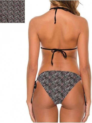 Tankinis Bikini Set Swimsuits Bikini Swimsuit Beachwear Ancient Baroque Crown - Multi 11 - CO190EAI7N7 $36.72
