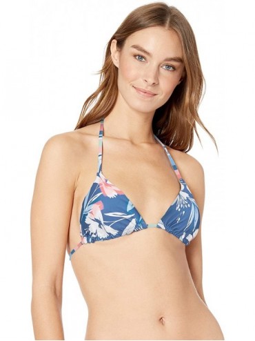 Tops Women's Triangle Swimsuit Bikini Top - Painted Desert Floral - CZ18Y7LGZRS $54.02