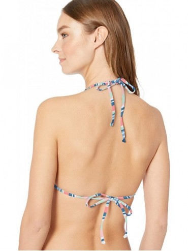 Tops Women's Triangle Swimsuit Bikini Top - Painted Desert Floral - CZ18Y7LGZRS $26.28